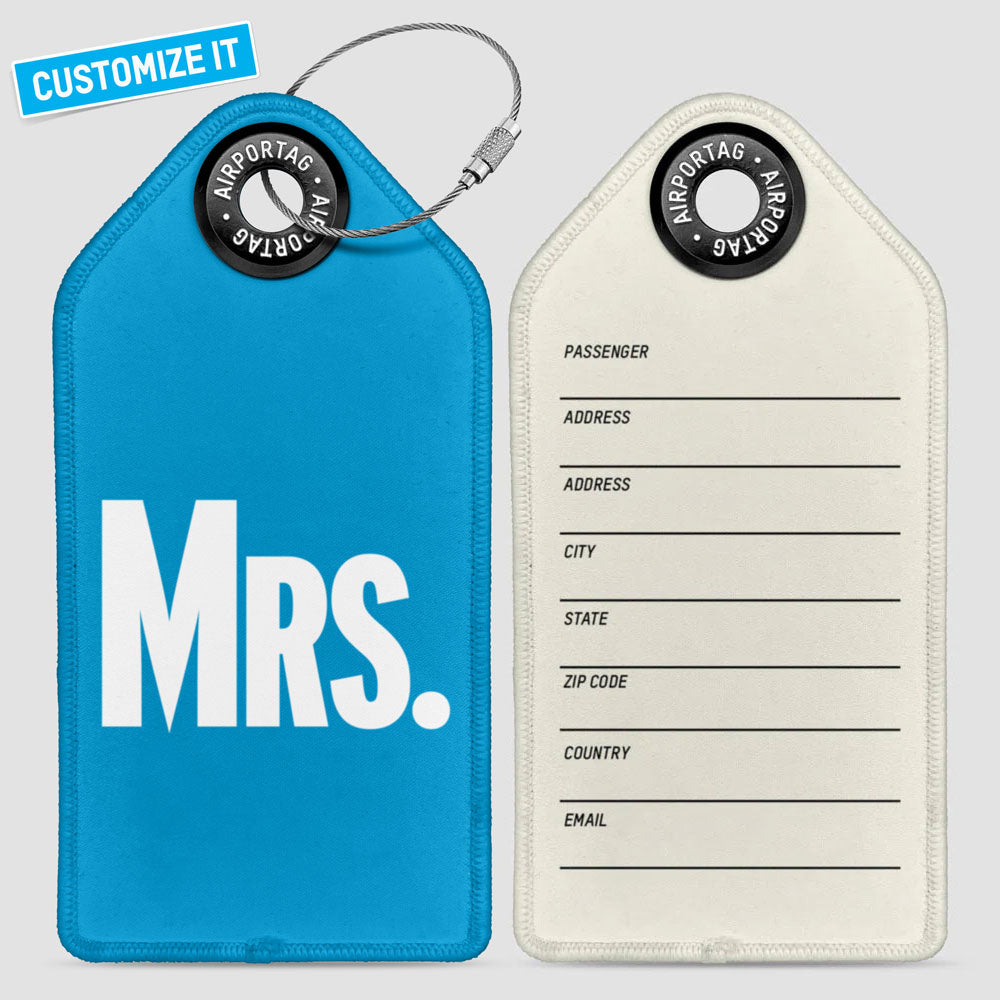Mrs - Luggage Tag