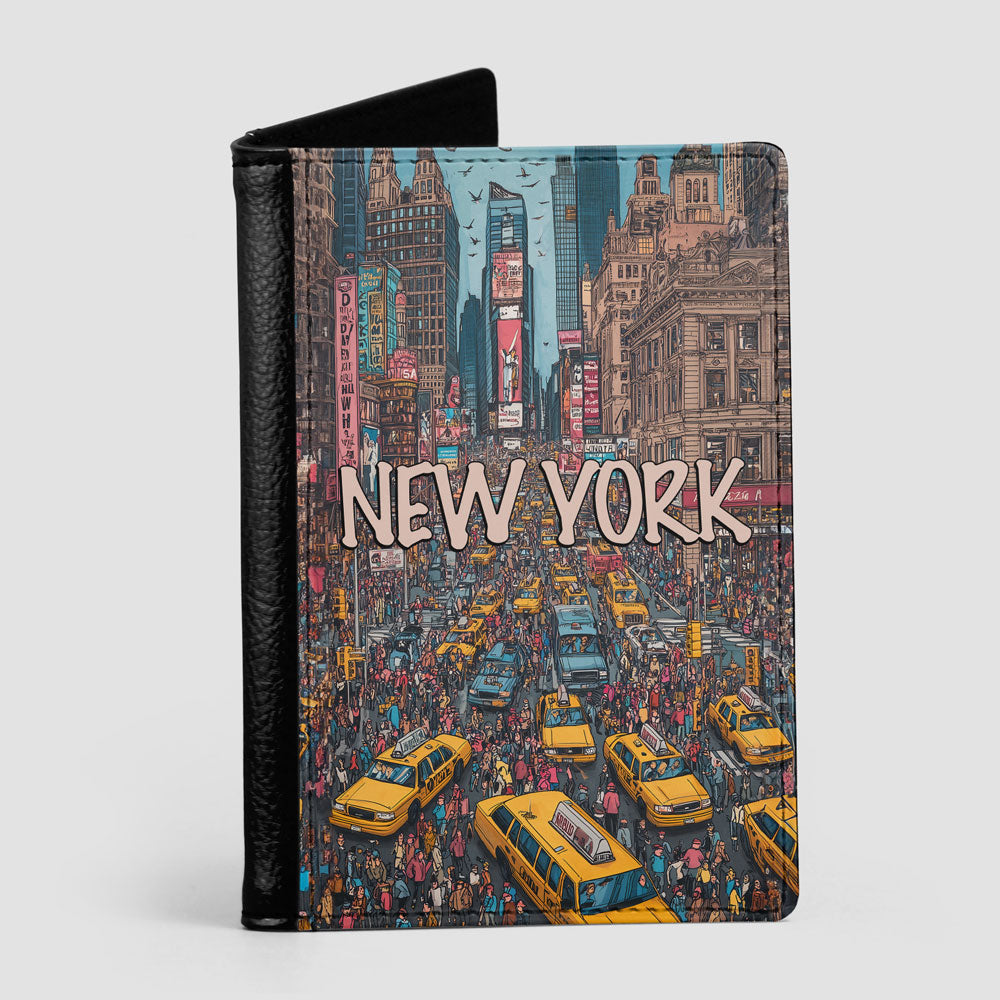 Crowded New York - Passport Cover