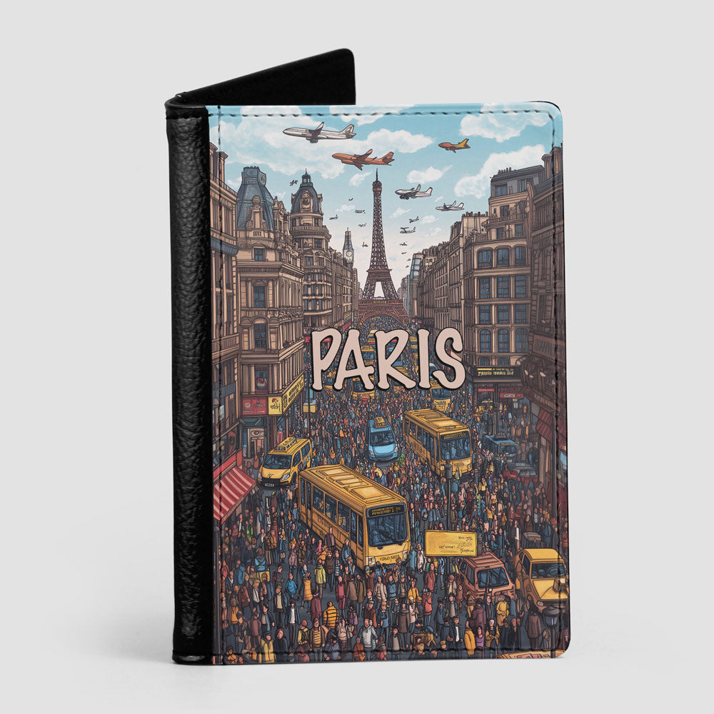 Crowded Paris - Passport Cover