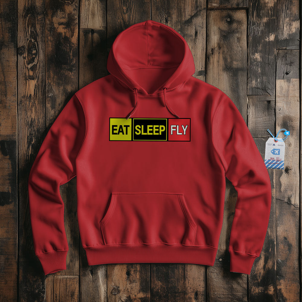 Eat Sleep Fly - Pullover Hoodie