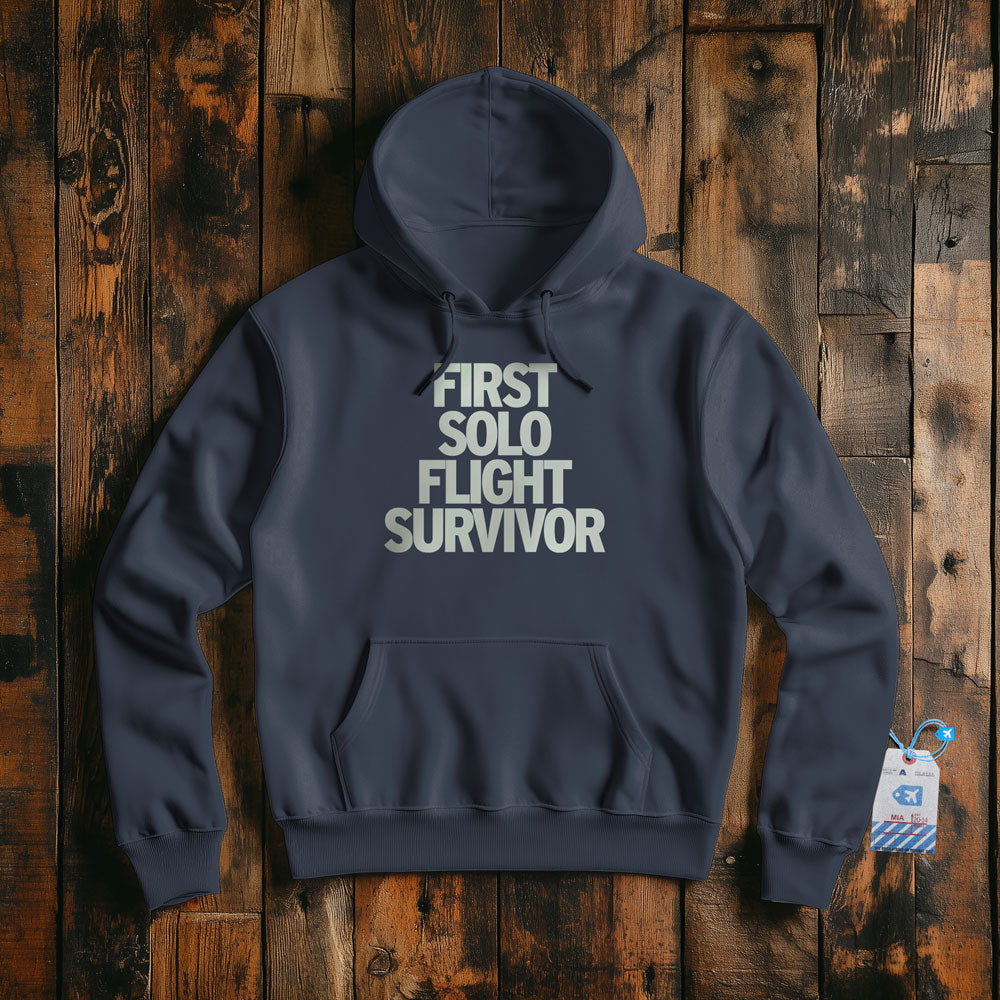 First Solo Flight Survivor - Pullover Hoodie