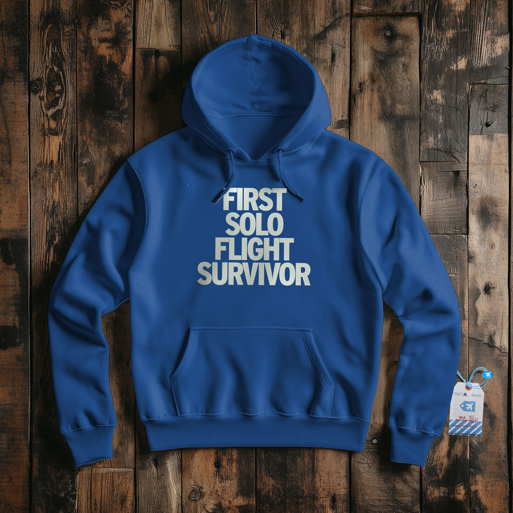 First Solo Flight Survivor - Pullover Hoodie