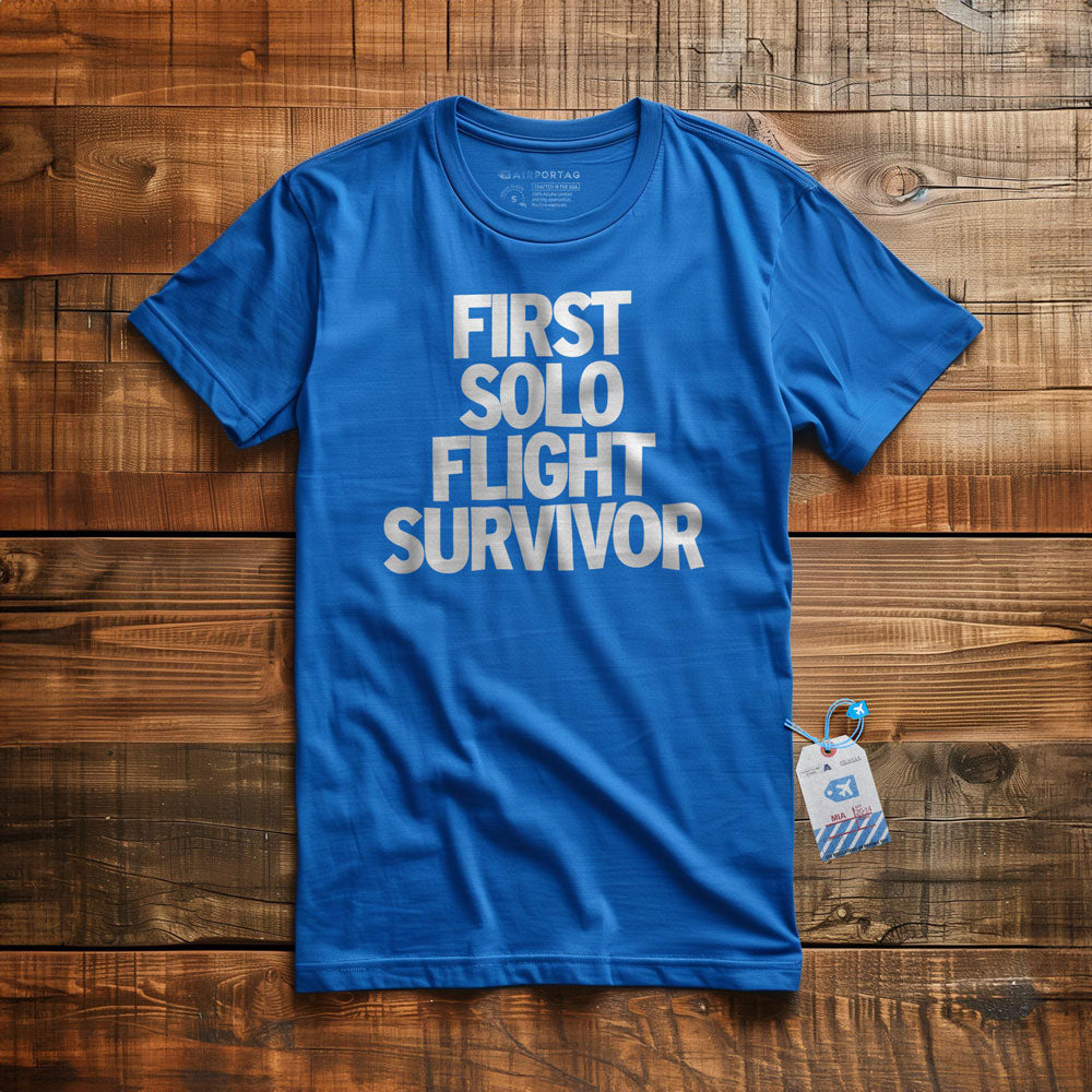 First Solo Flight Survivor - T-shirt