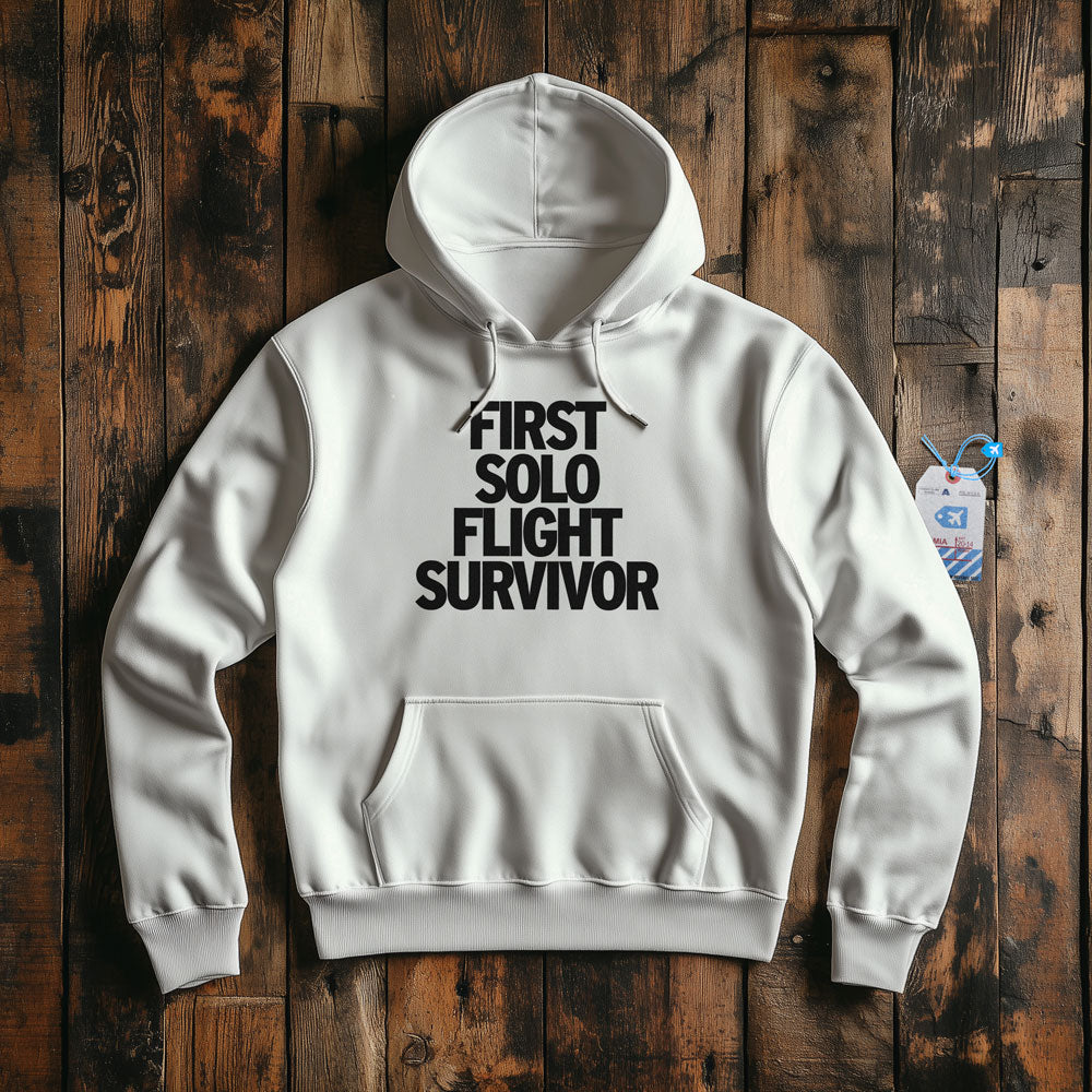 First Solo Flight Survivor - Pullover Hoodie