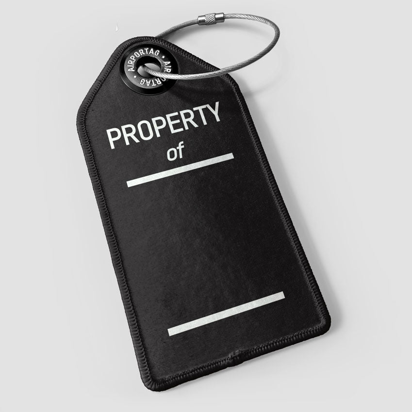 Property Of - Luggage Tag