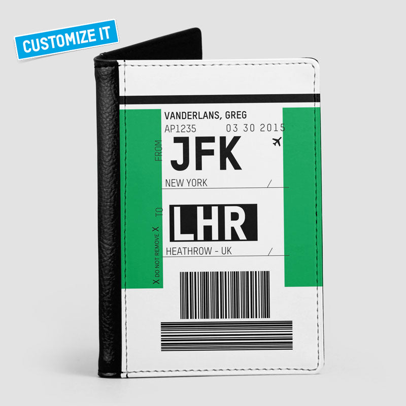 Luggage Ticket - Passport Cover