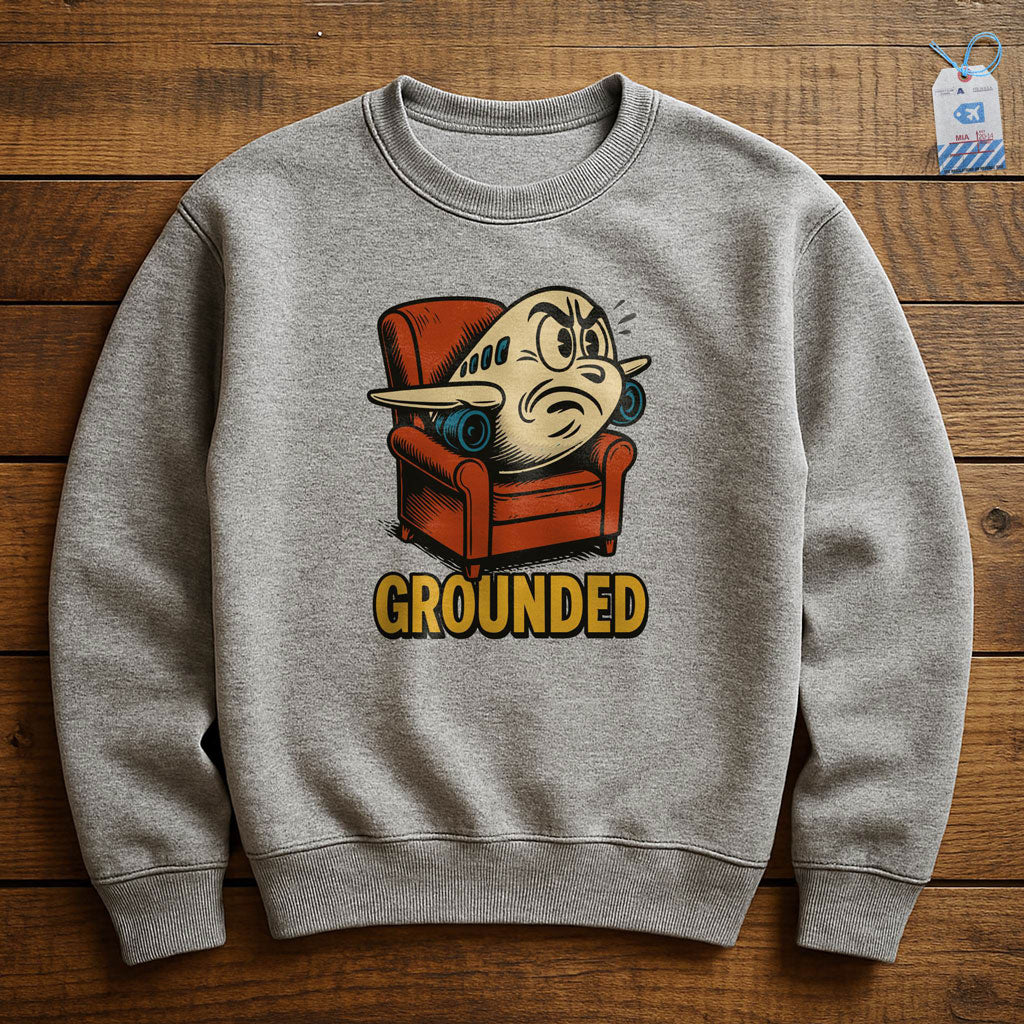Grounded Plane - Sweatshirt