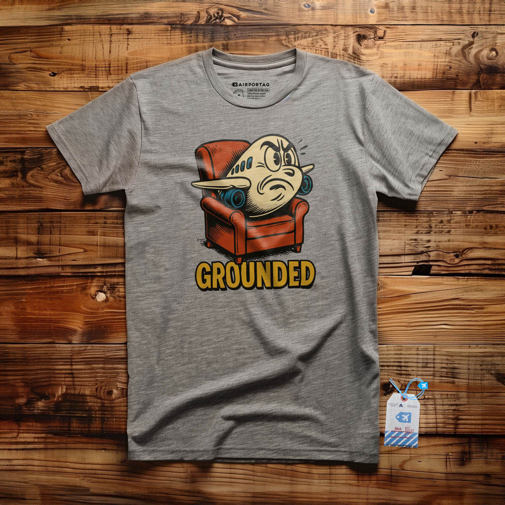 Grounded Plane - T-Shirt