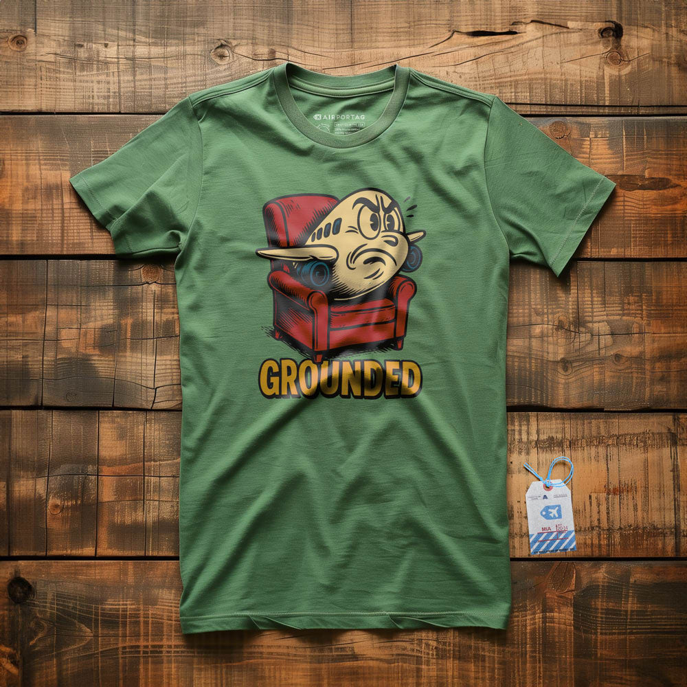 Grounded Plane - T-Shirt