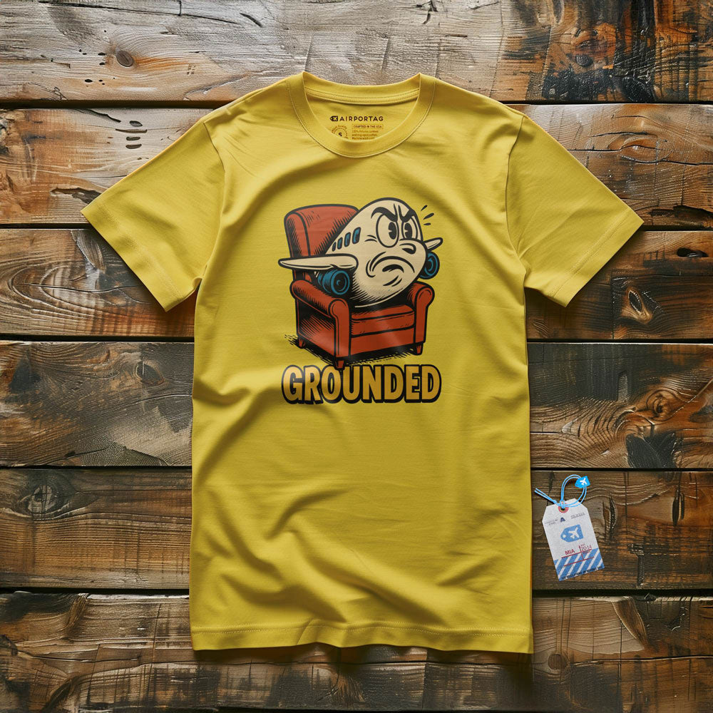 Grounded Plane - T-Shirt