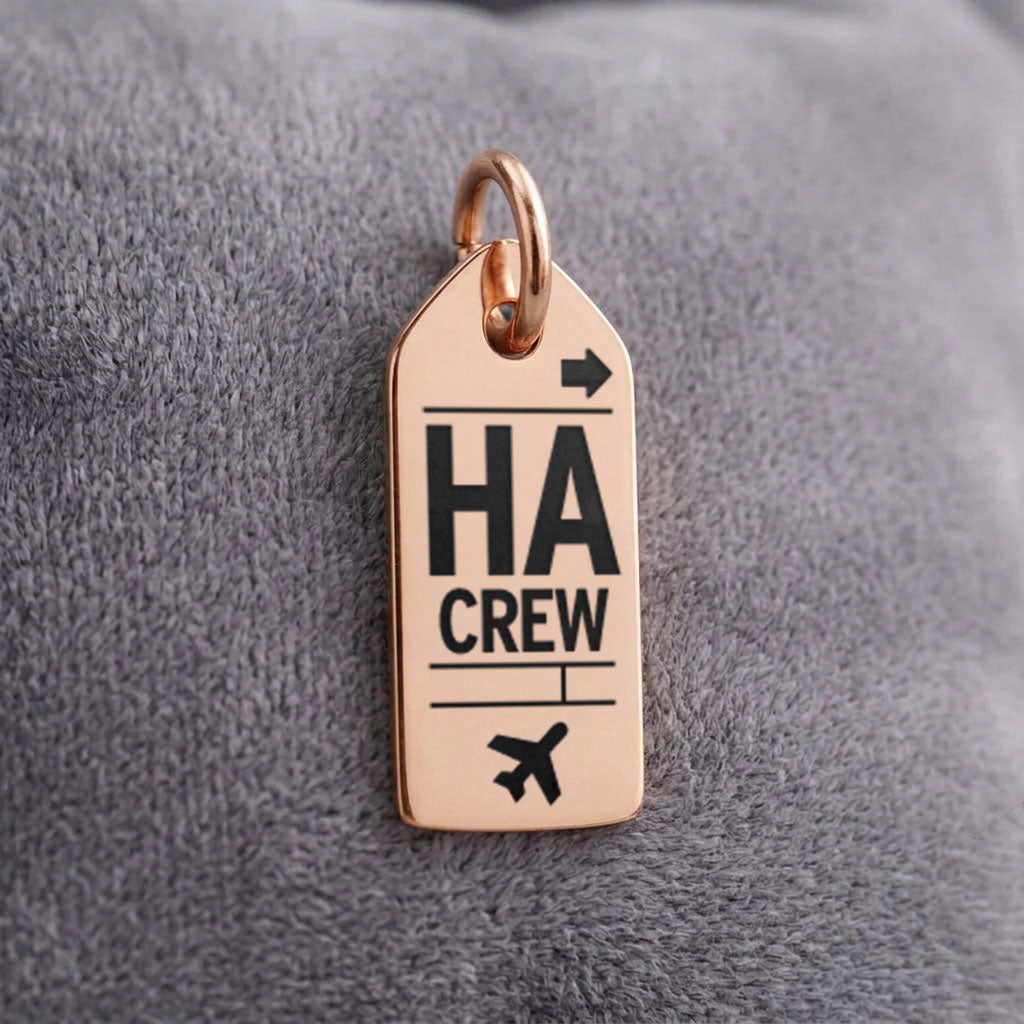 HA crew - Mini Tag - Charm