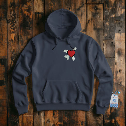 Heart Plane - Pullover Hoodie