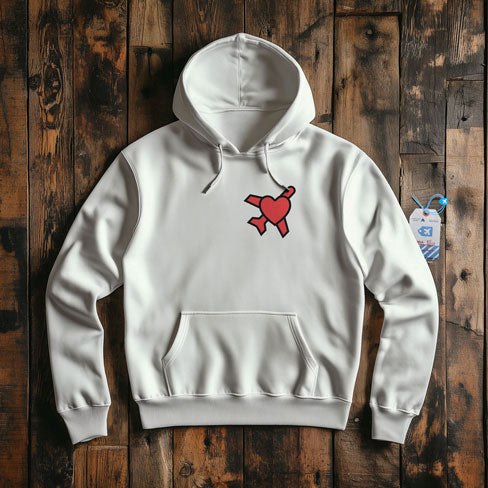 Heart Plane - Pullover Hoodie