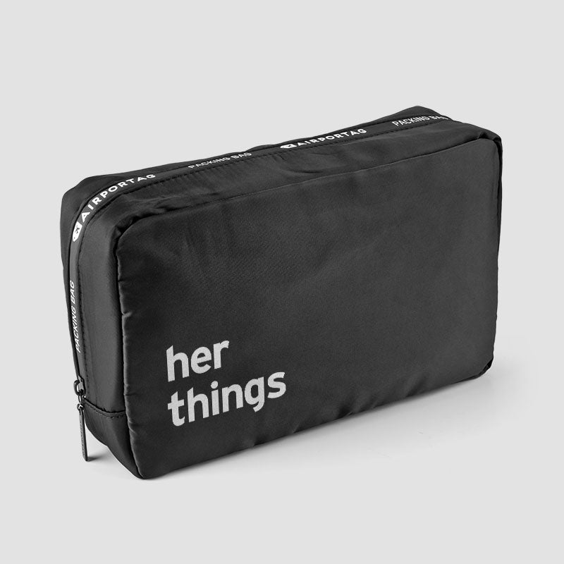 Ses affaires - Sac d'emballage