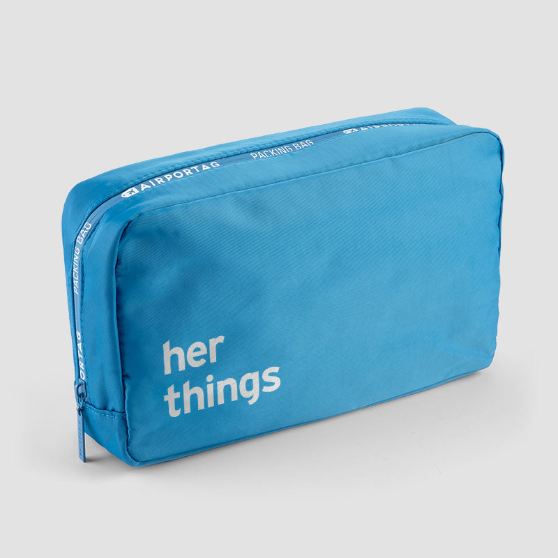 Ses affaires - Sac d'emballage