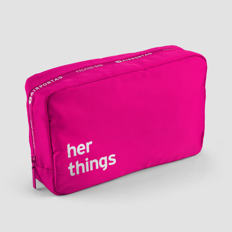 Ses affaires - Sac d'emballage