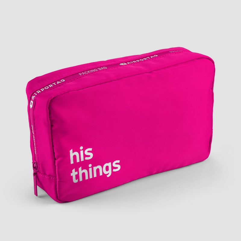 His Things - Packing Bag