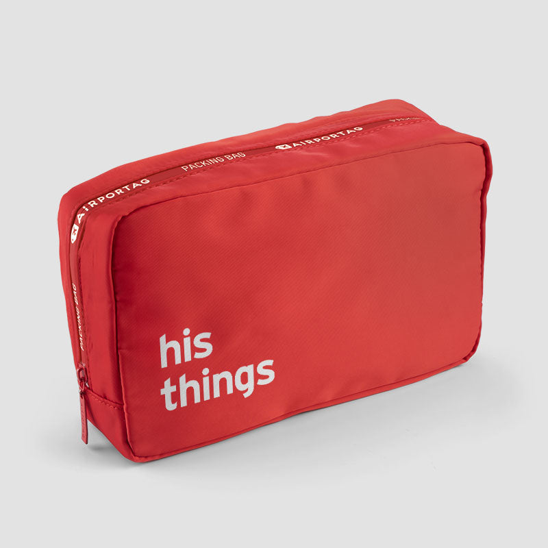 His Things - Packing Bag