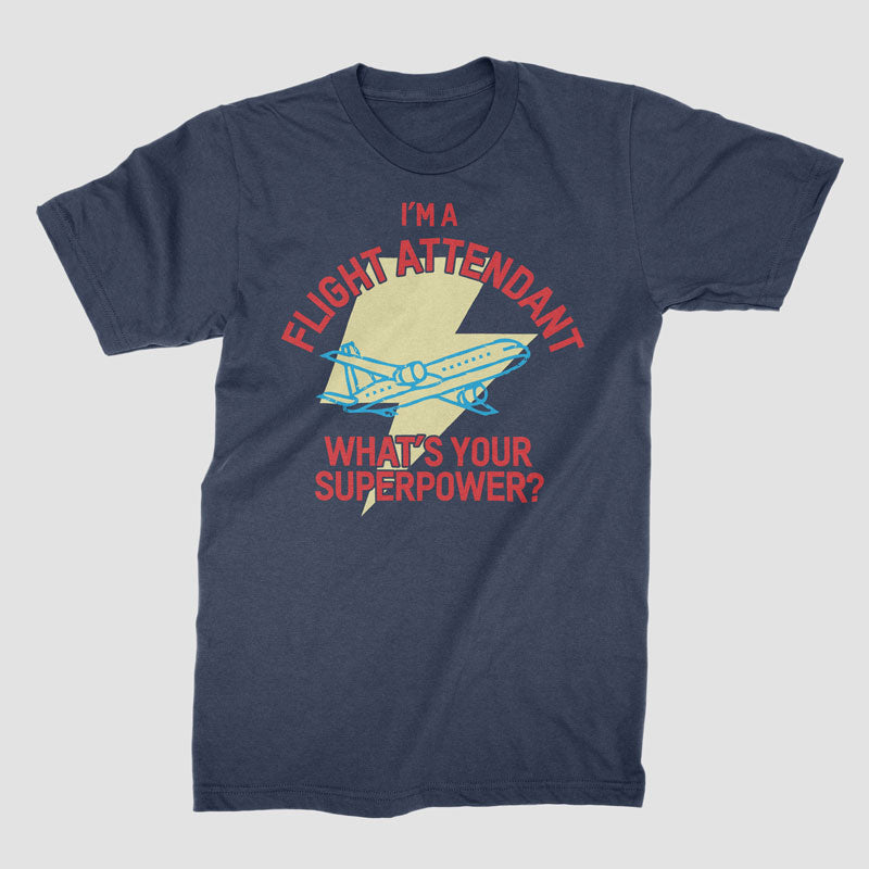私はフライトアテンダントです - Tシャツ