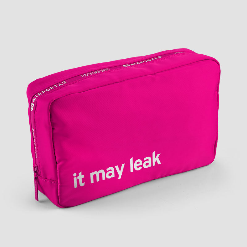 It May Leak - packing bag