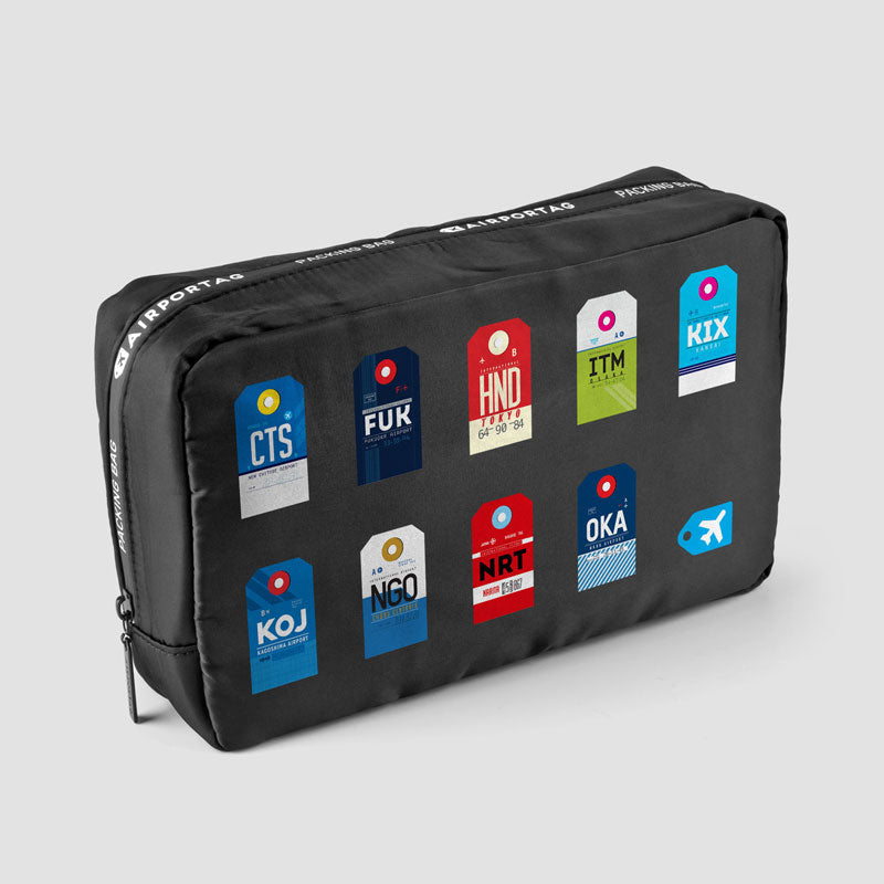 Aéroports japonais - Sac d'emballage