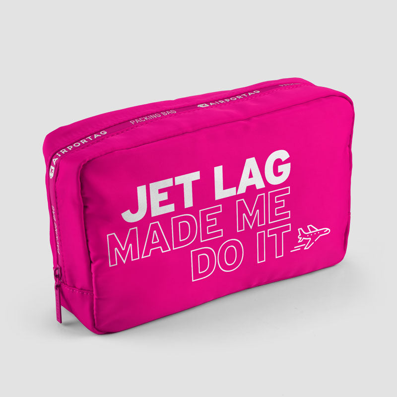 Jet Lag Letters - Packing Bag