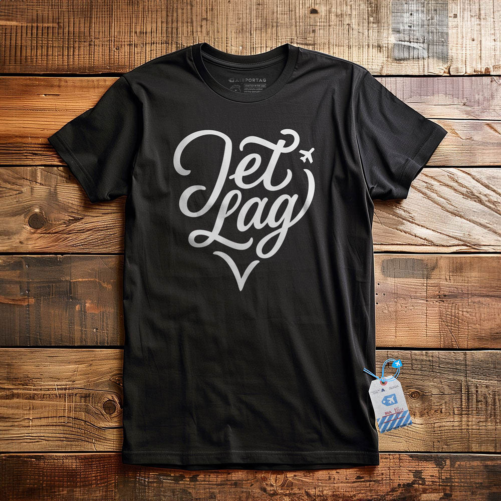 Jet Lag Heart - T-Shirt
