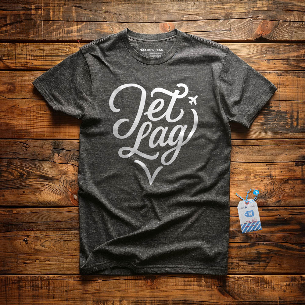 Jet Lag Heart - T-Shirt