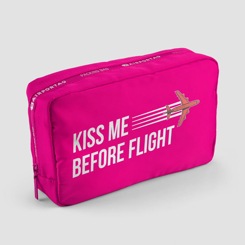 Kiss Me Before Flight - ポーチバッグ