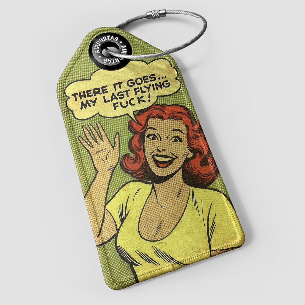 Last Flying Fuck - Luggage Tag