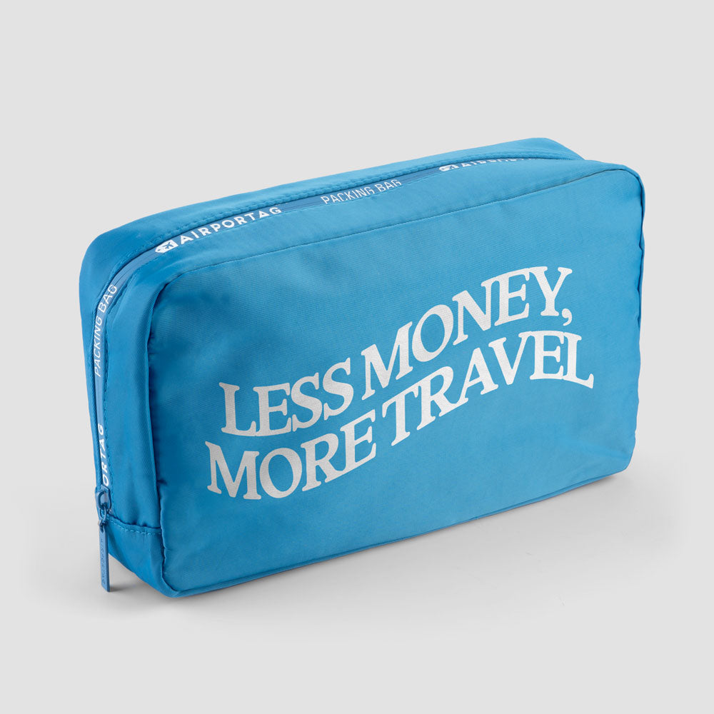 Less Money, More Travel - Packing Bag