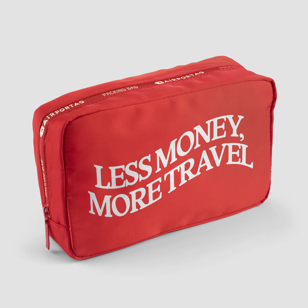 Less Money, More Travel - Packing Bag