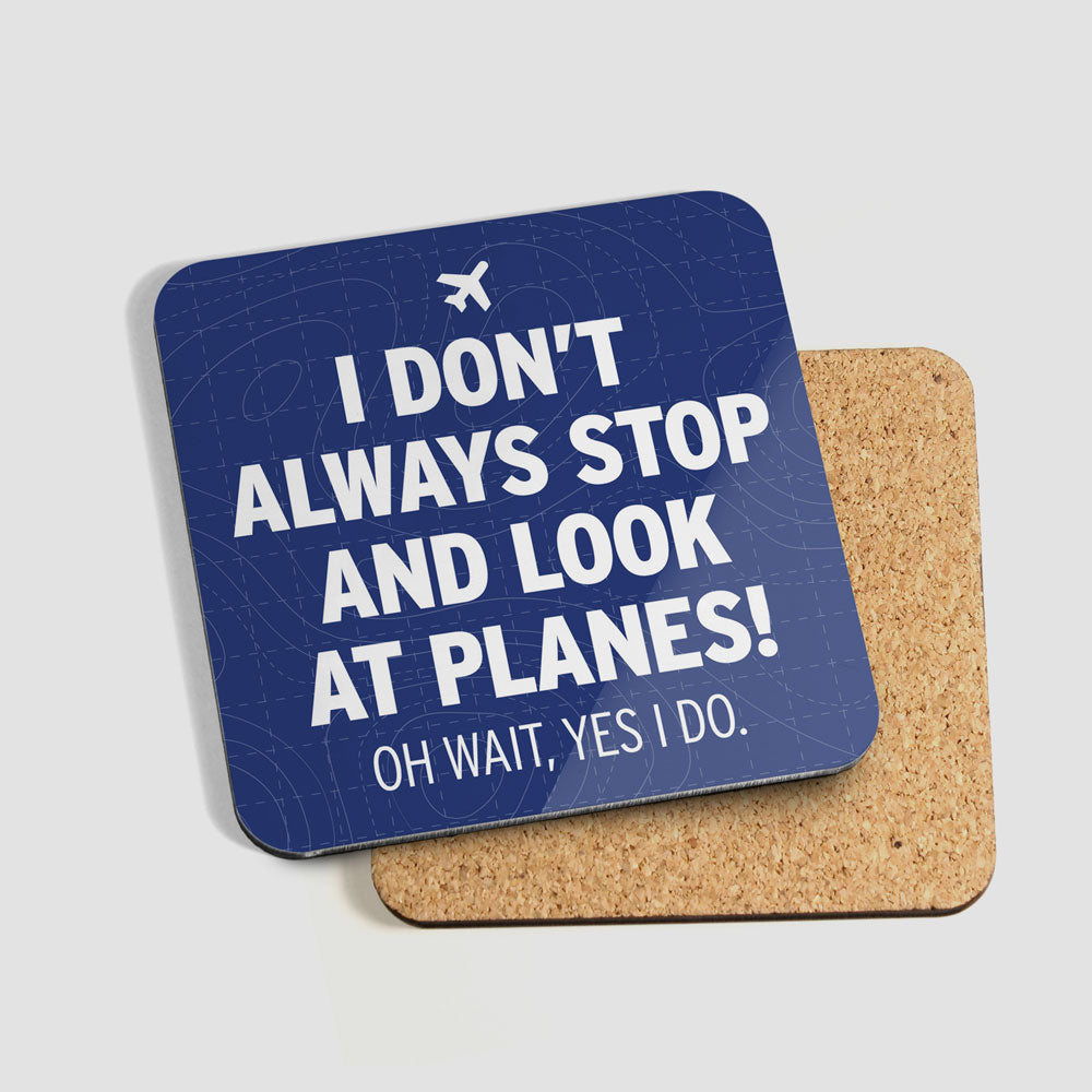 Look At Airplanes - 6 Coasters Set