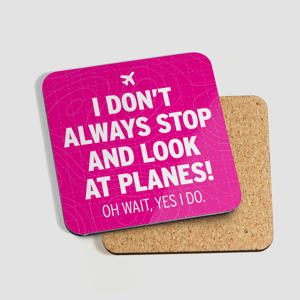 Look At Airplanes - 6 Coasters Set