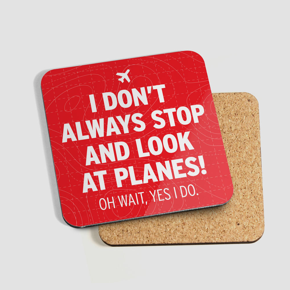 Look At Airplanes - 6 Coasters Set