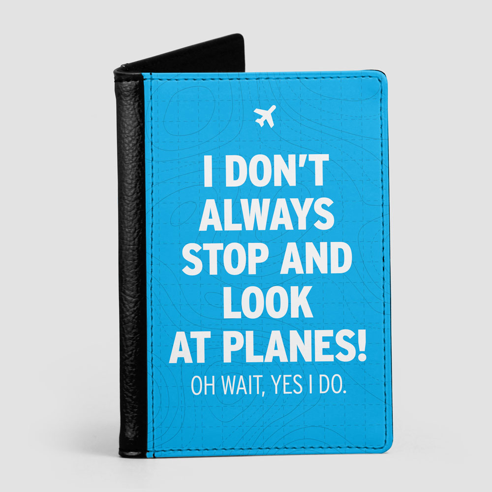 Regardez les avions - Couverture du passeport