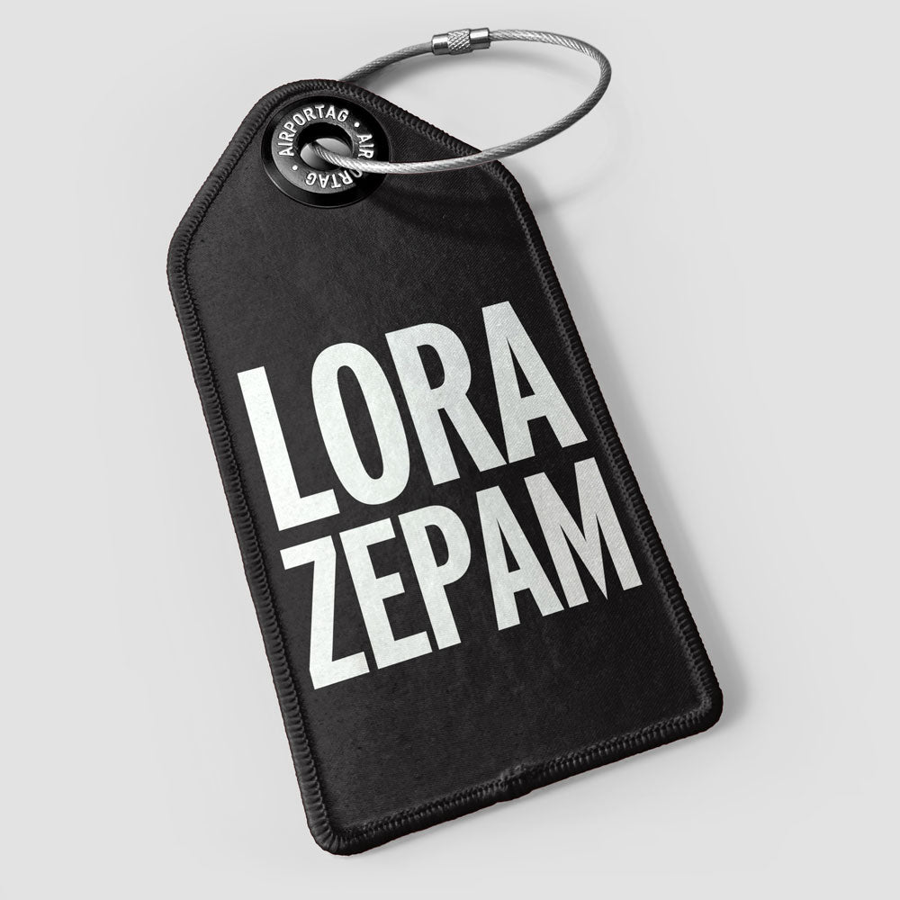 Lorazepam - Luggage Tag