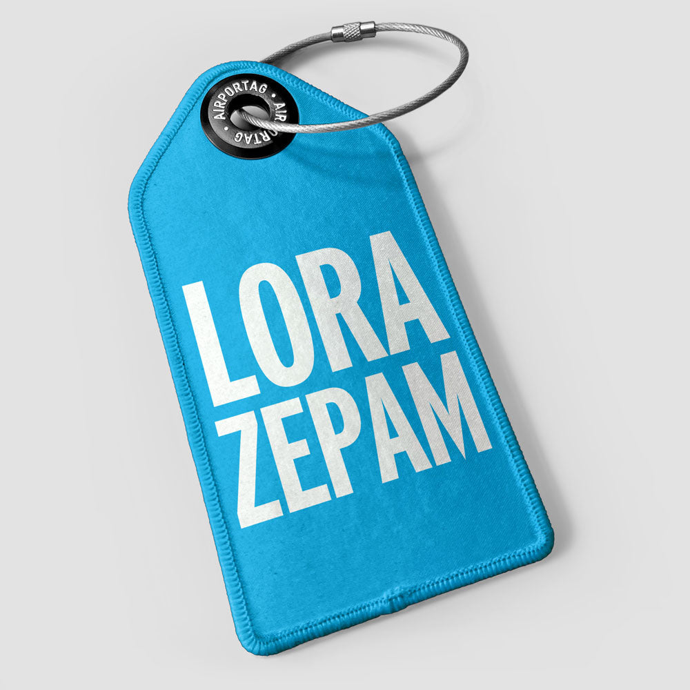 Lorazepam - Luggage Tag