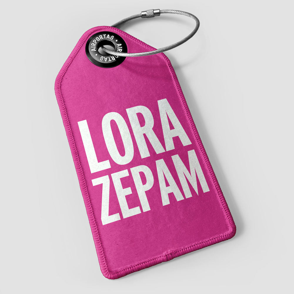 Lorazepam - Luggage Tag