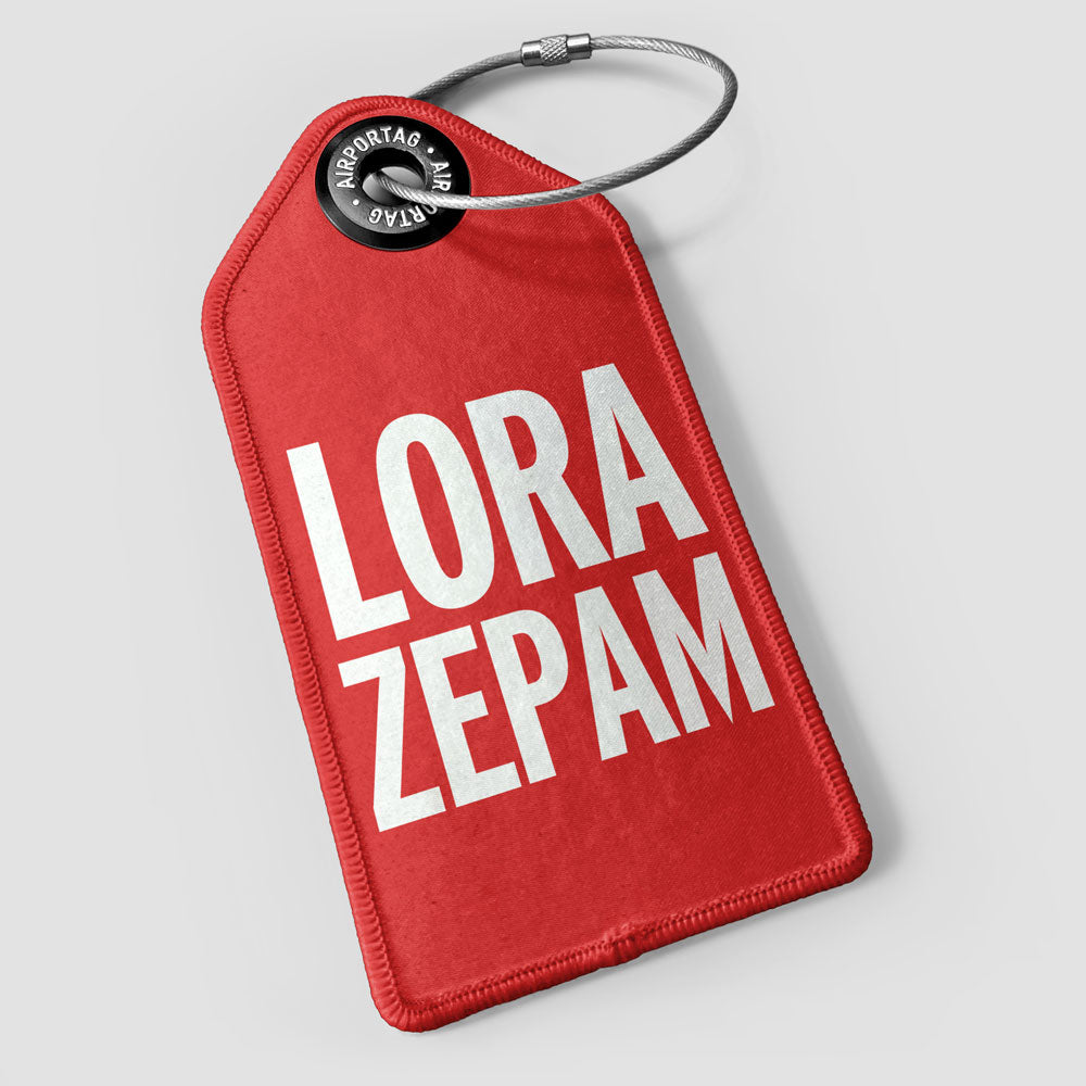 Lorazepam - Luggage Tag