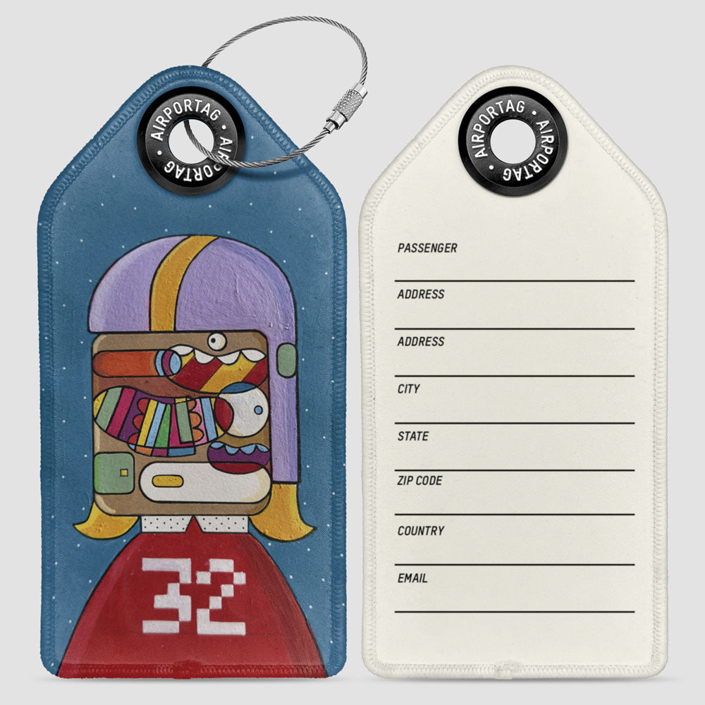 Helmet - Luggage Tag