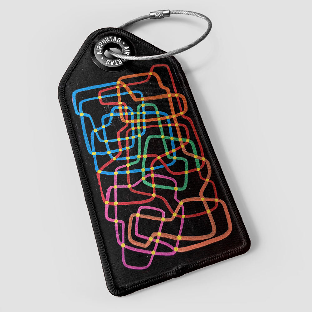 Map - Luggage Tag