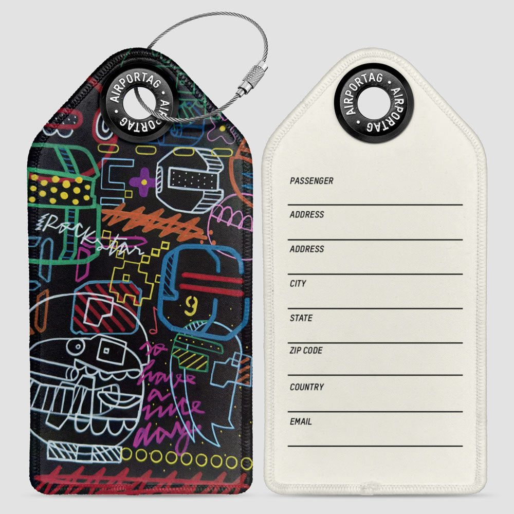 Rockstar - Luggage Tag