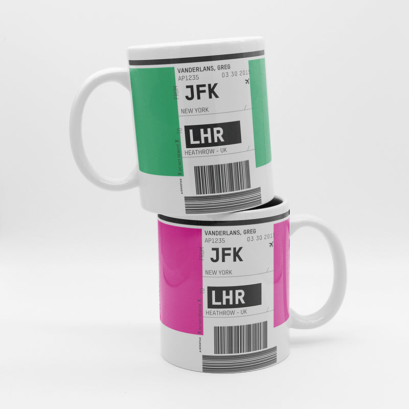 Luggage Ticket - Mug