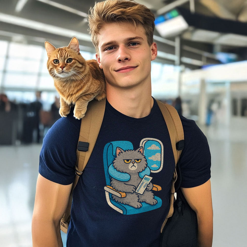 Bored Cat - T-Shirt