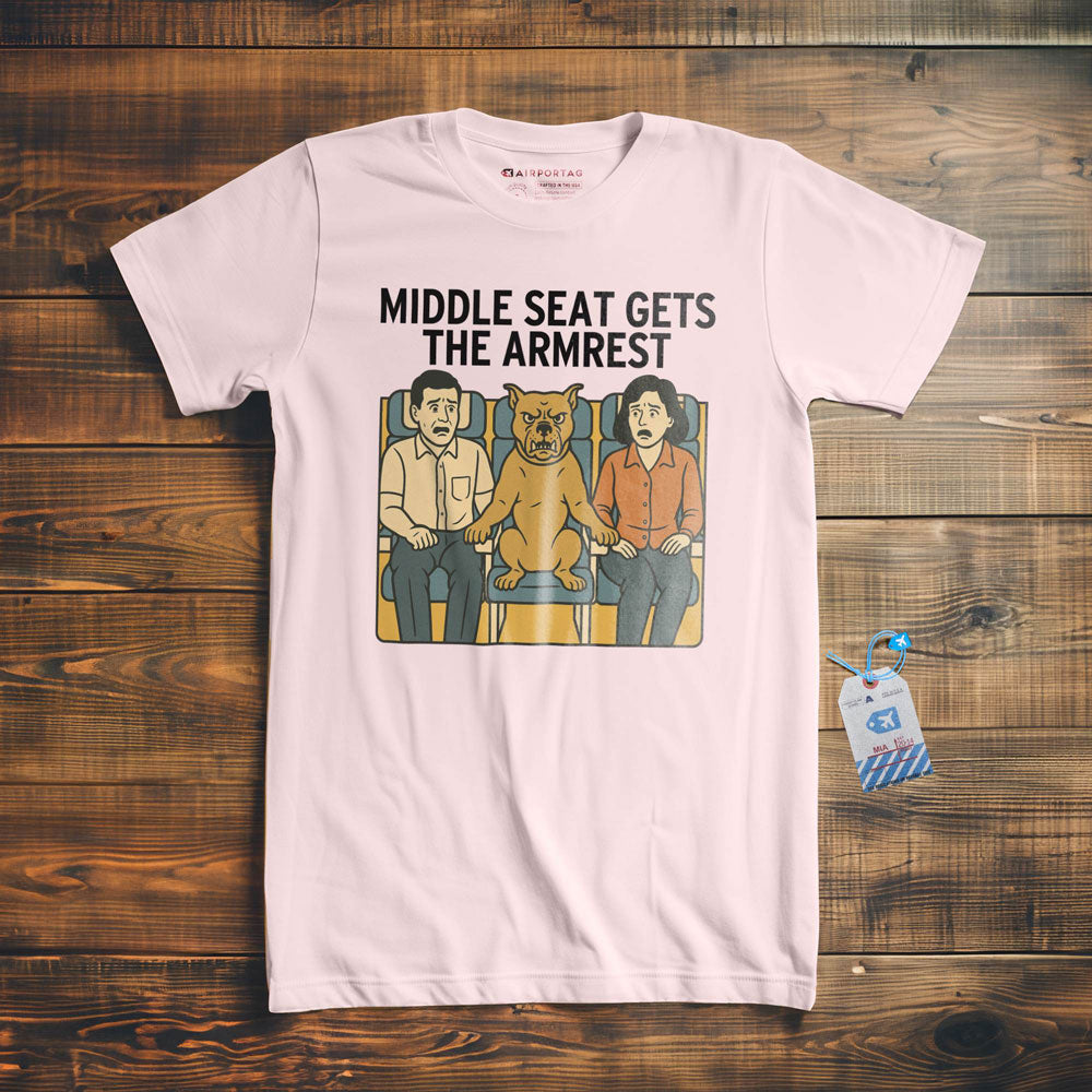 Middle Seat - Dog - T-Shirt