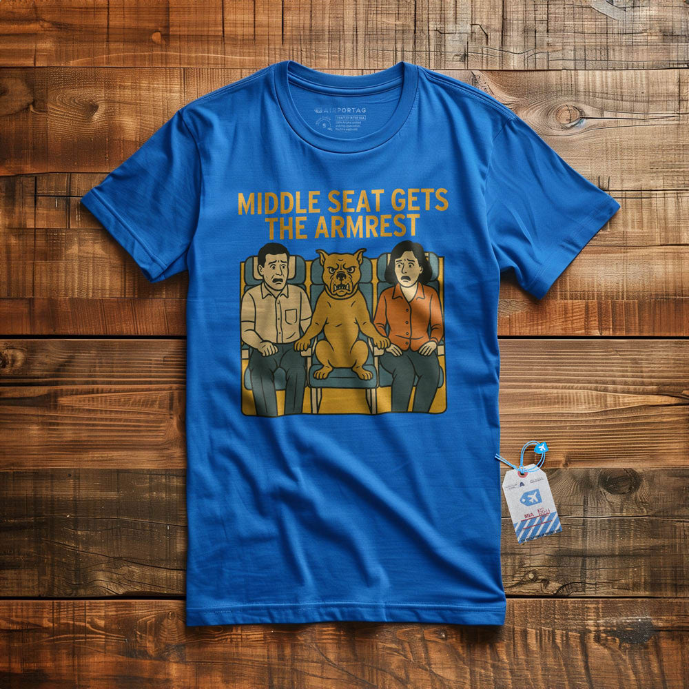 Middle Seat - Dog - T-Shirt