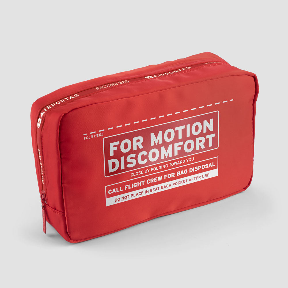 Pour l'inconfort des mouvements - Sac d'emballage