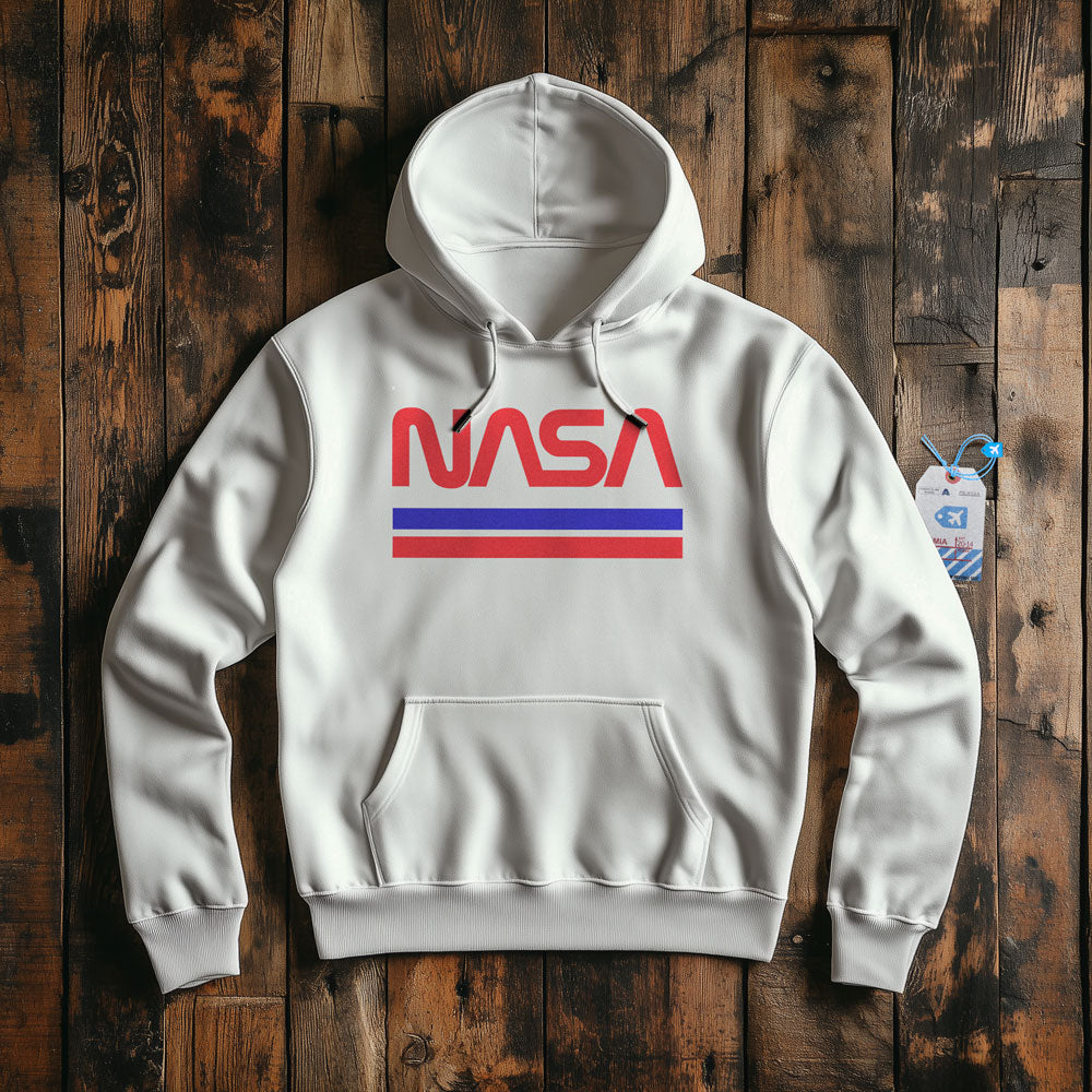 Nasa Worm Logo - Pullover Hoodie
