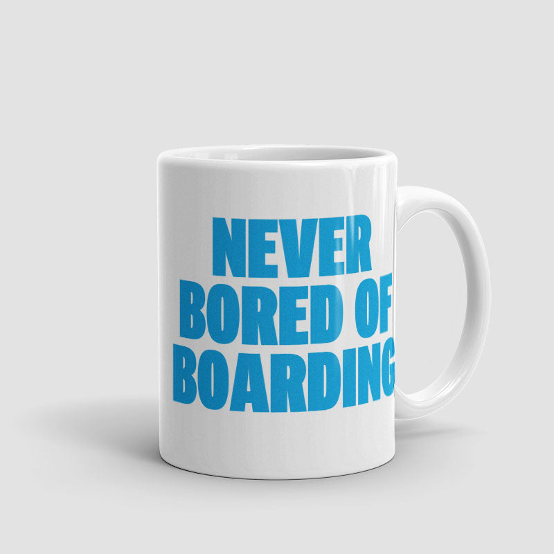 Never Bored of Boarding - Mug